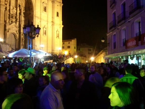 Vista hacia atrás de la Plaza